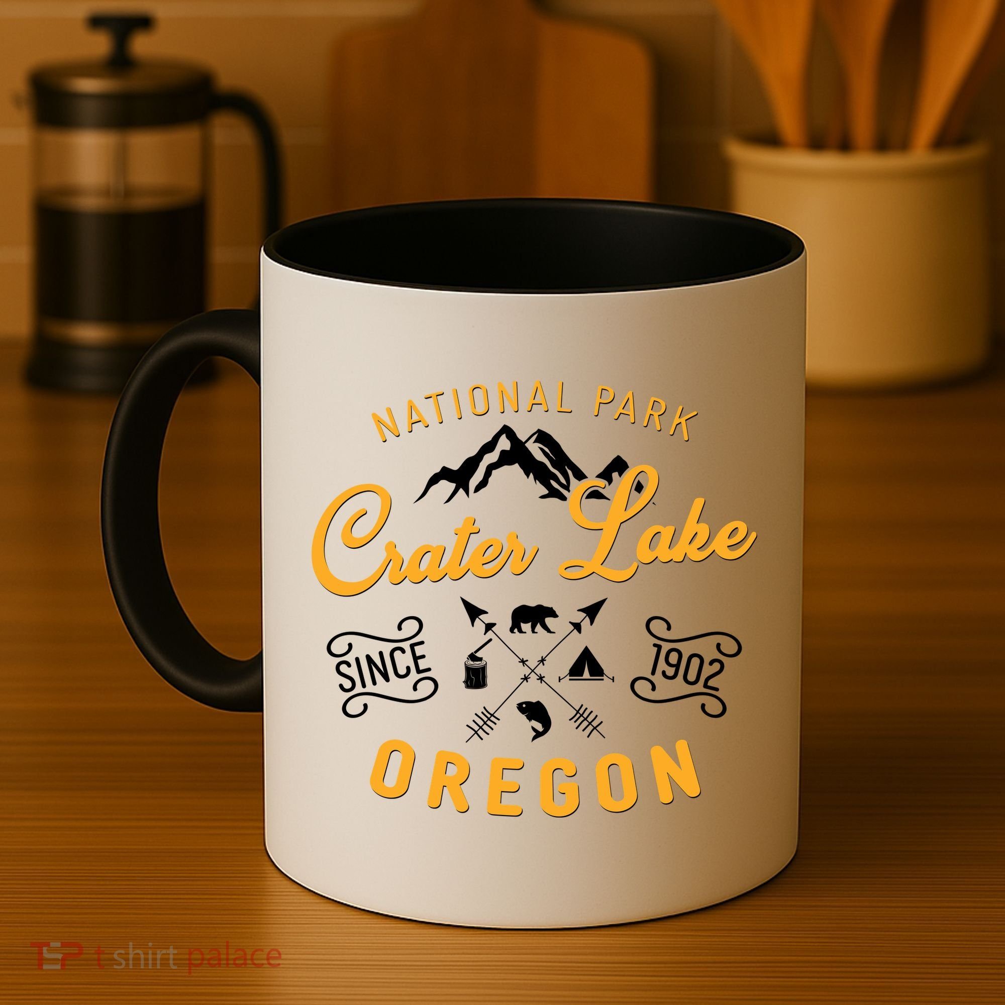 National Park Crater Lake Oregon Since 1902 Coffee Mug