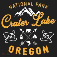 National Park Crater Lake Oregon Since 1902 Tumbler thumb 3