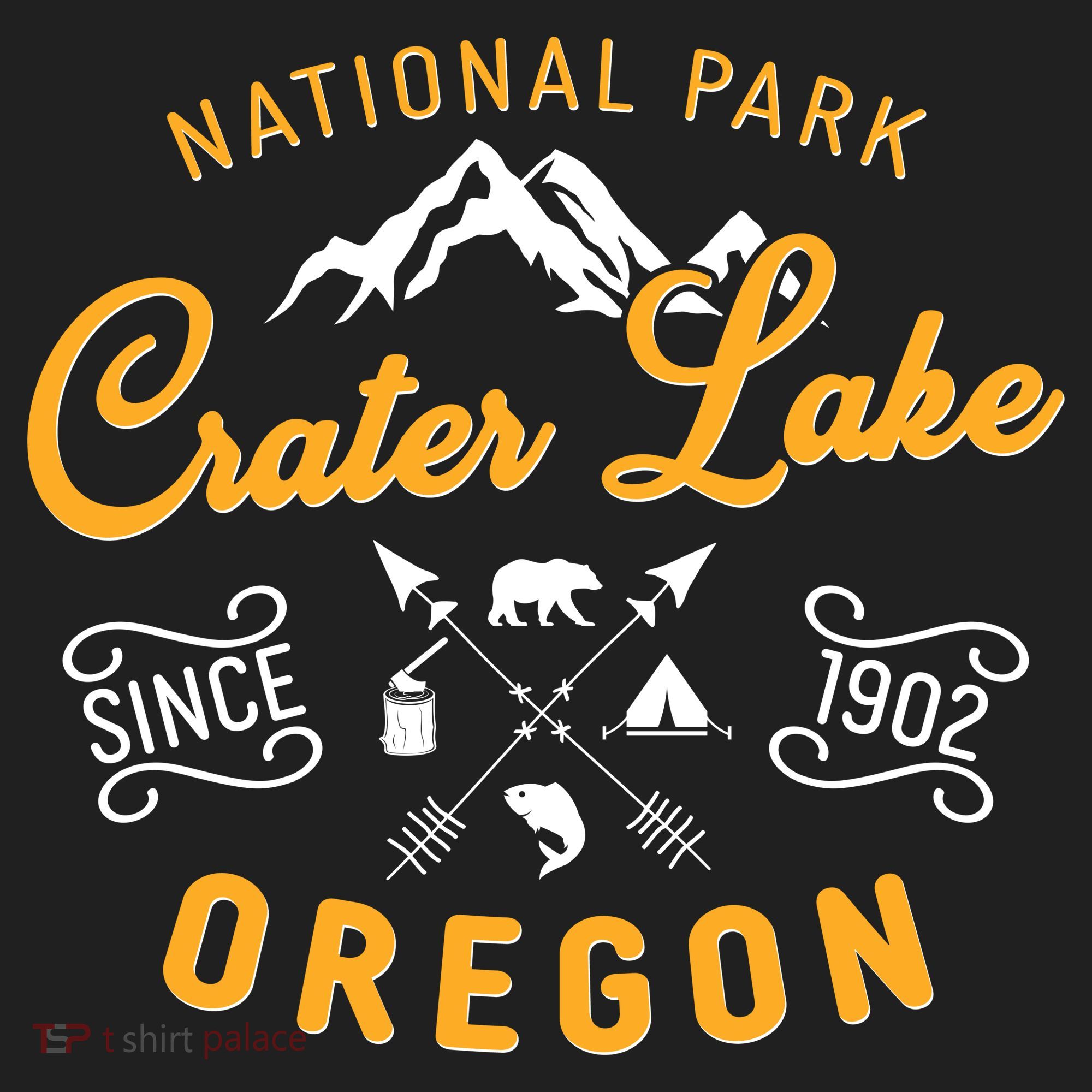 National Park Crater Lake Oregon Since 1902 Tumbler
