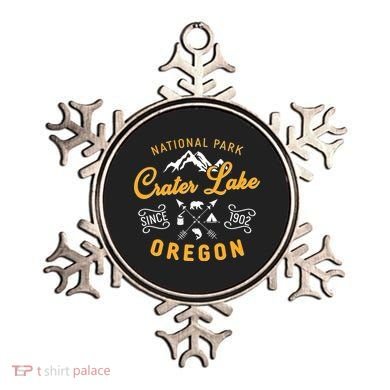 National Park Crater Lake Oregon Since 1902 Ornament