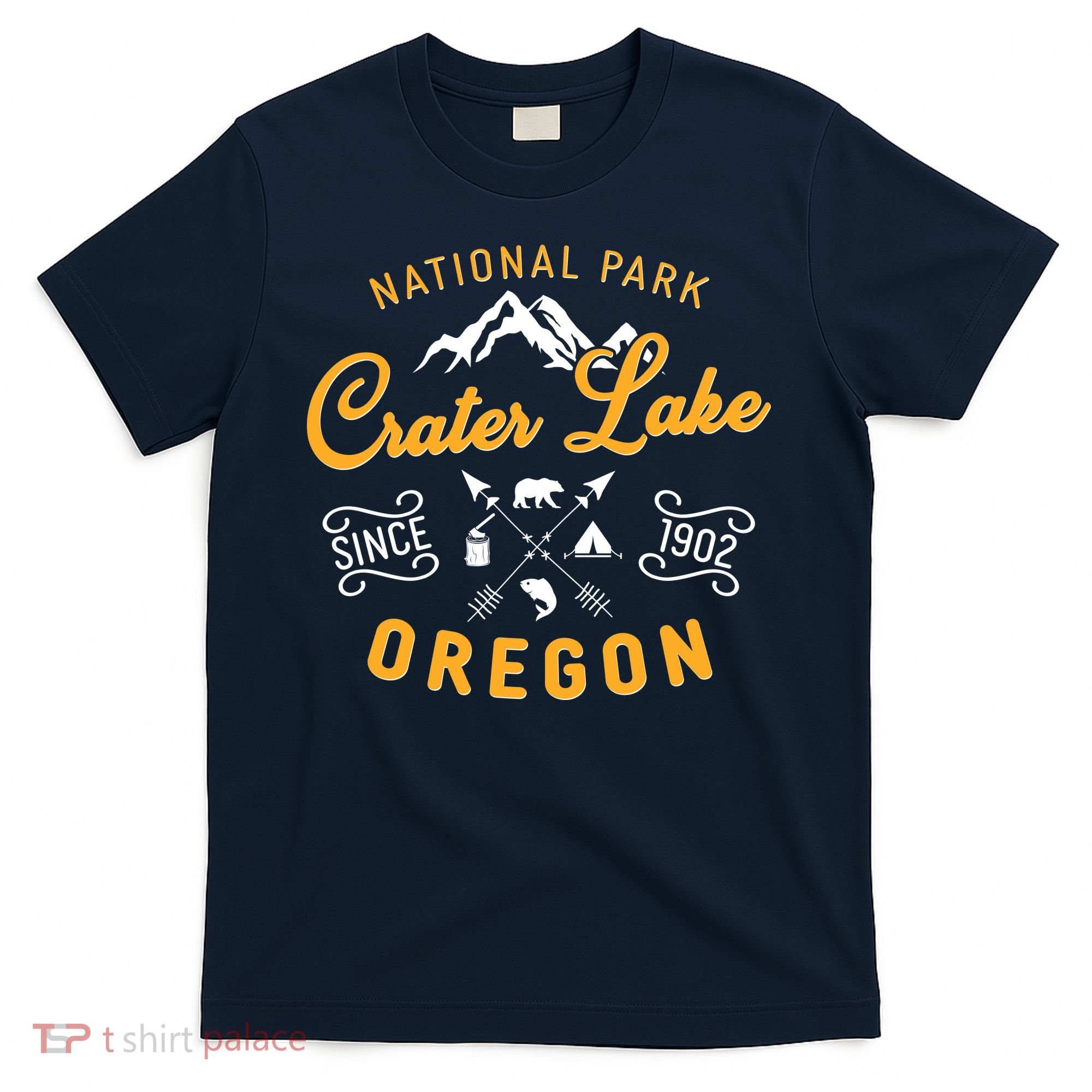 National Park Crater Lake Oregon Since 1902 T-Shirt