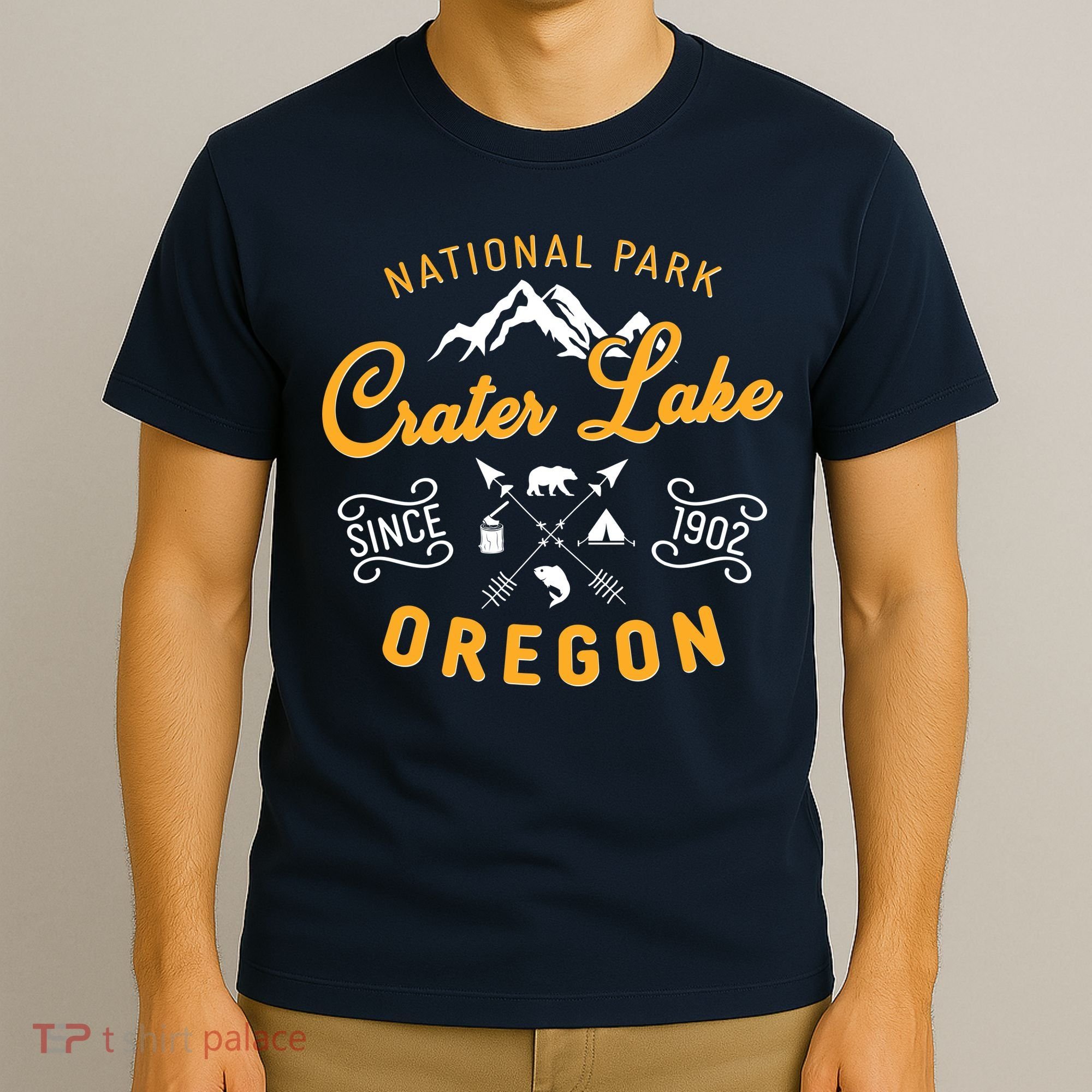 National Park Crater Lake Oregon Since 1902 T-Shirt