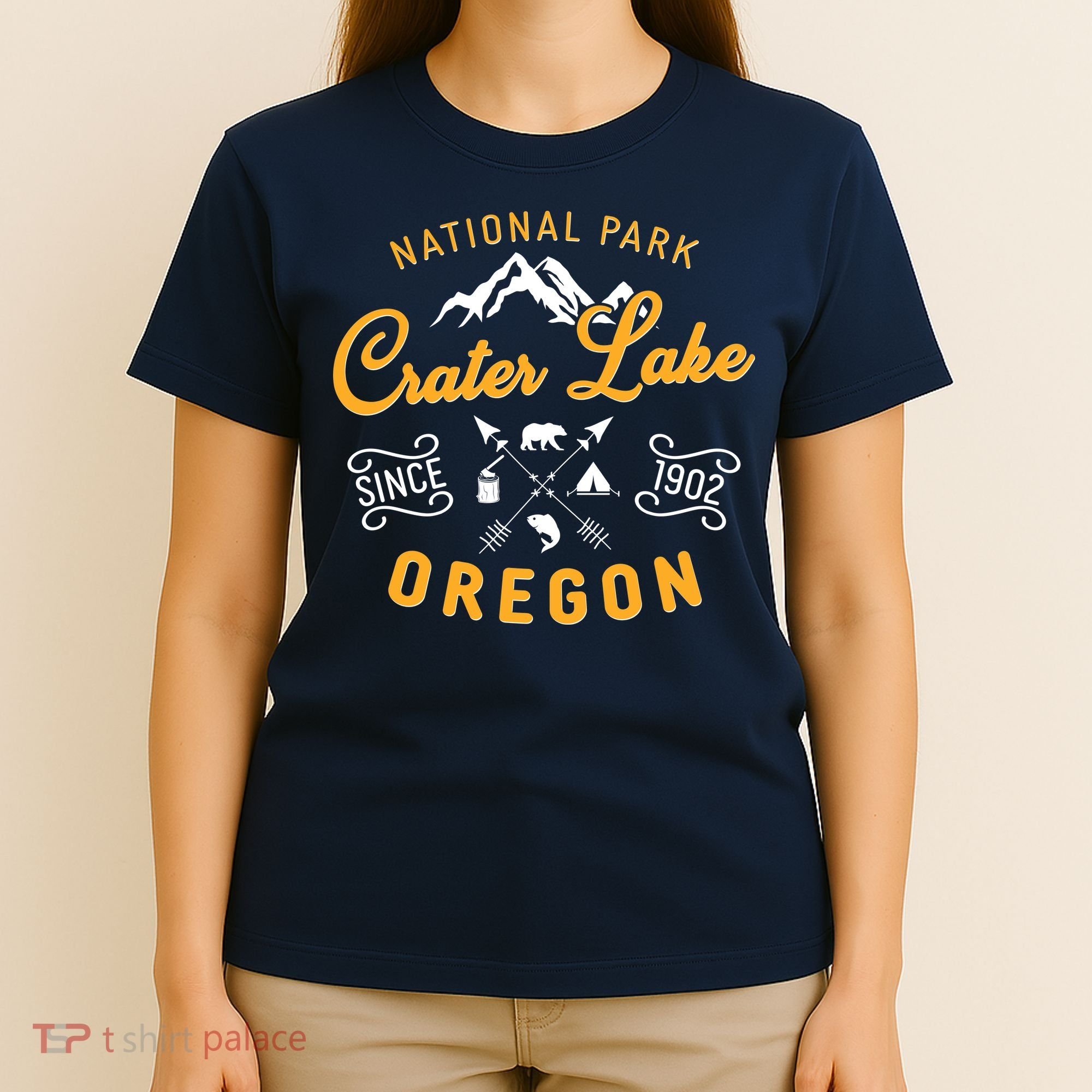 National Park Crater Lake Oregon Since 1902 T-Shirt