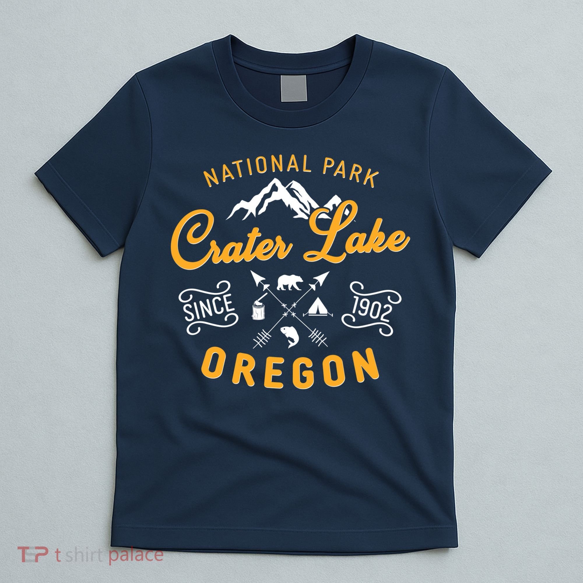 National Park Crater Lake Oregon Since 1902 T-Shirt
