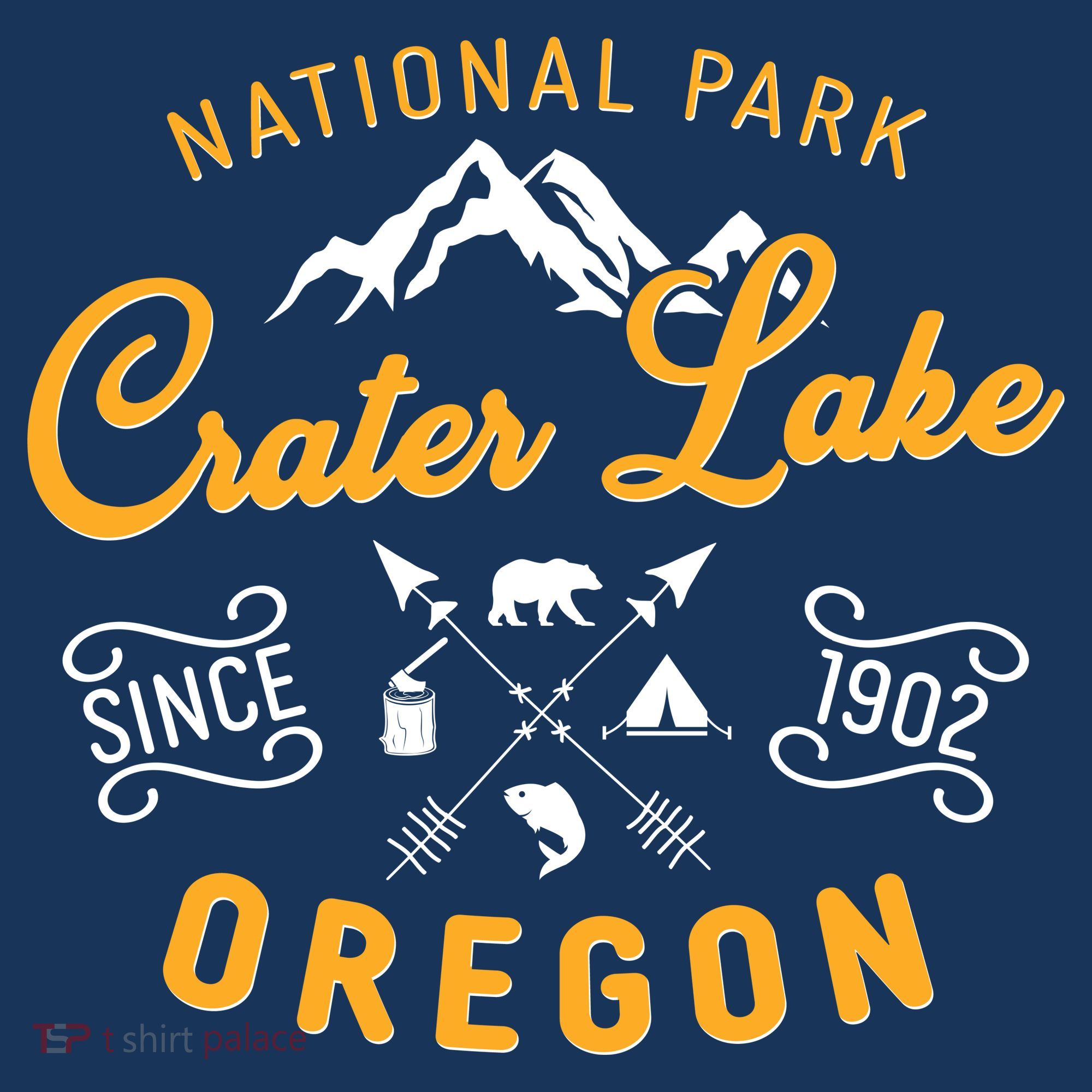 National Park Crater Lake Oregon Since 1902 Women's Tank Top