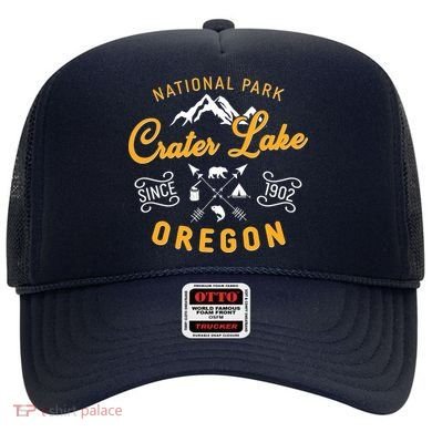 National Park Crater Lake Oregon Since 1902 Hat