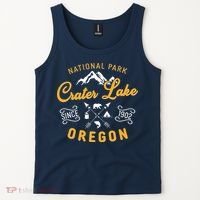 National Park Crater Lake Oregon Since 1902 Tank Top thumb 2