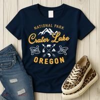 National Park Crater Lake Oregon Since 1902 Women's T-Shirt thumb 3