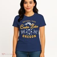 National Park Crater Lake Oregon Since 1902 Women's T-Shirt thumb 4