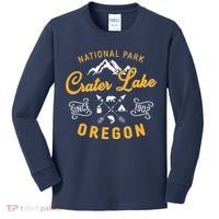 National Park Crater Lake Oregon Since 1902 Kids Long Sleeve Shirt thumb 0
