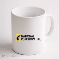 National Psychopathic Coffee Mug thumb 1