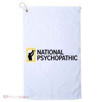 National Psychopathic Golf Towel thumb 0