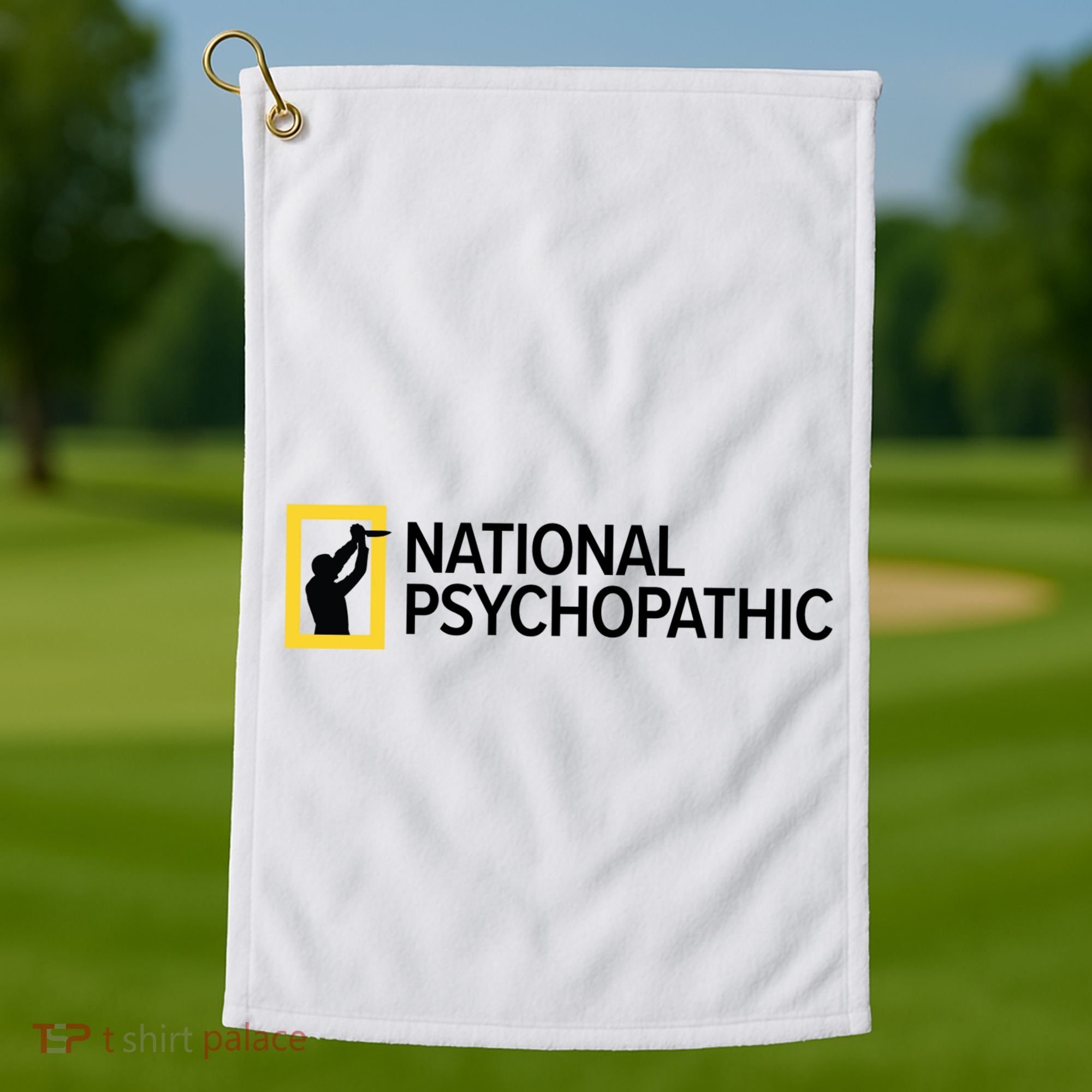 National Psychopathic Golf Towel
