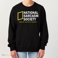 National Sarcasm Society Women's Sweatshirt thumb 0