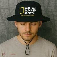 National Sarcasm Society Bucket Hat thumb 2