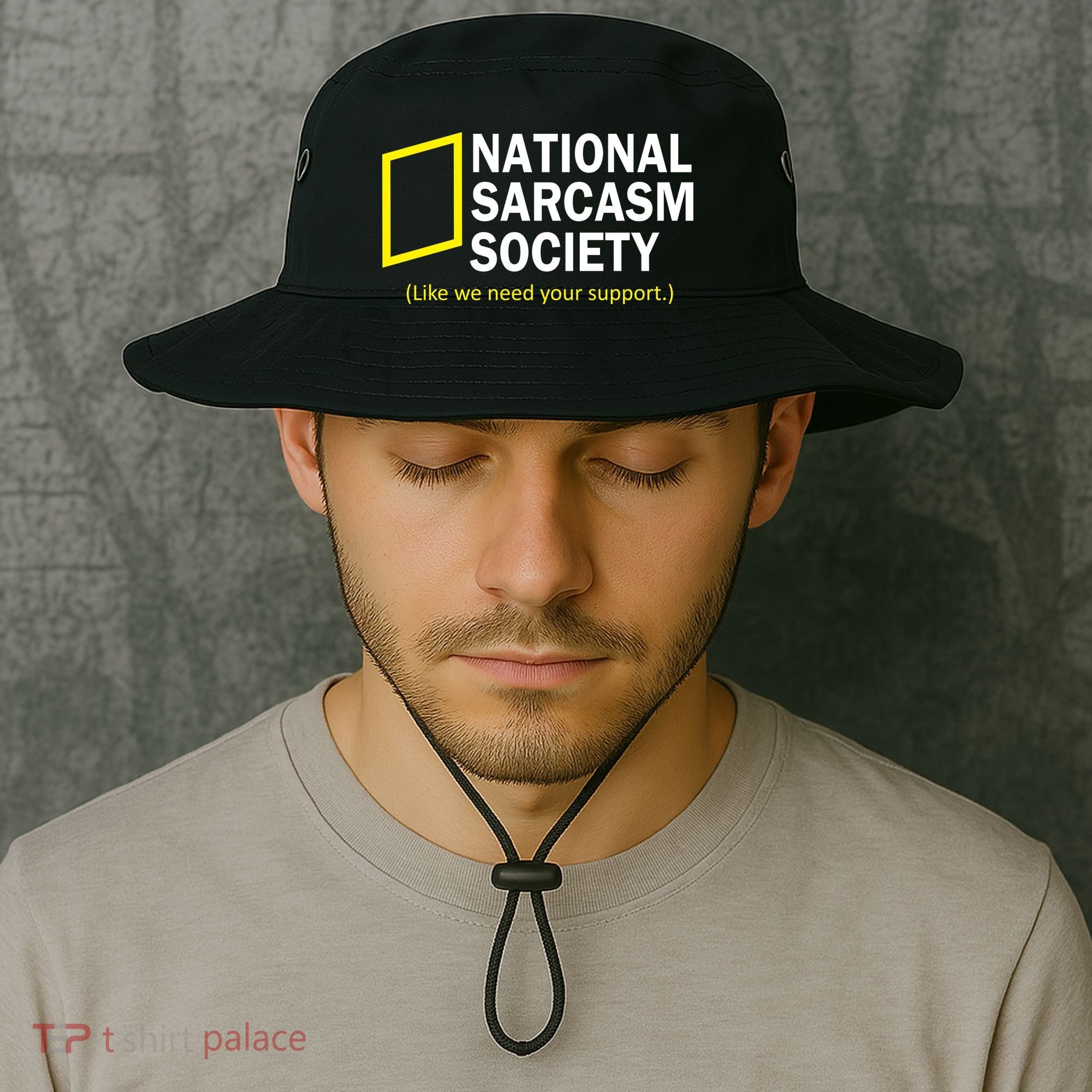National Sarcasm Society Bucket Hat