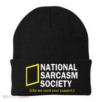 National Sarcasm Society Beanie thumb 0