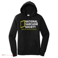 National Sarcasm Society Women's Hoodie thumb 0