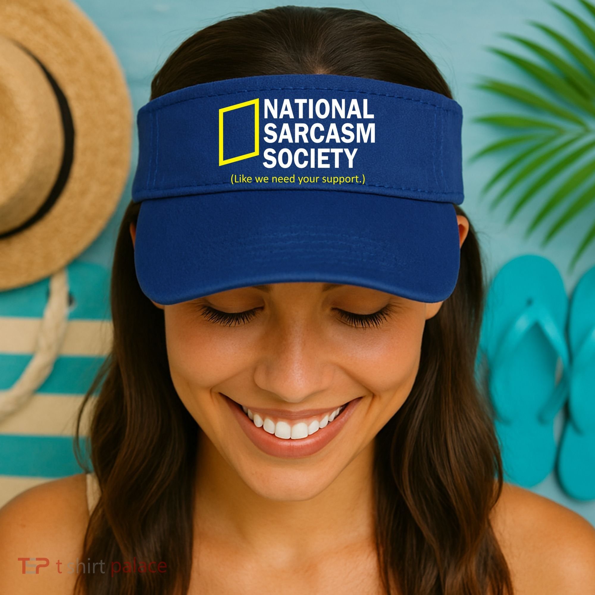 National Sarcasm Society Visor