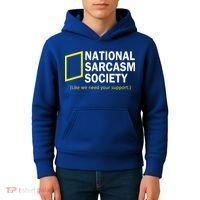 National Sarcasm Society Kids Hoodie thumb 4