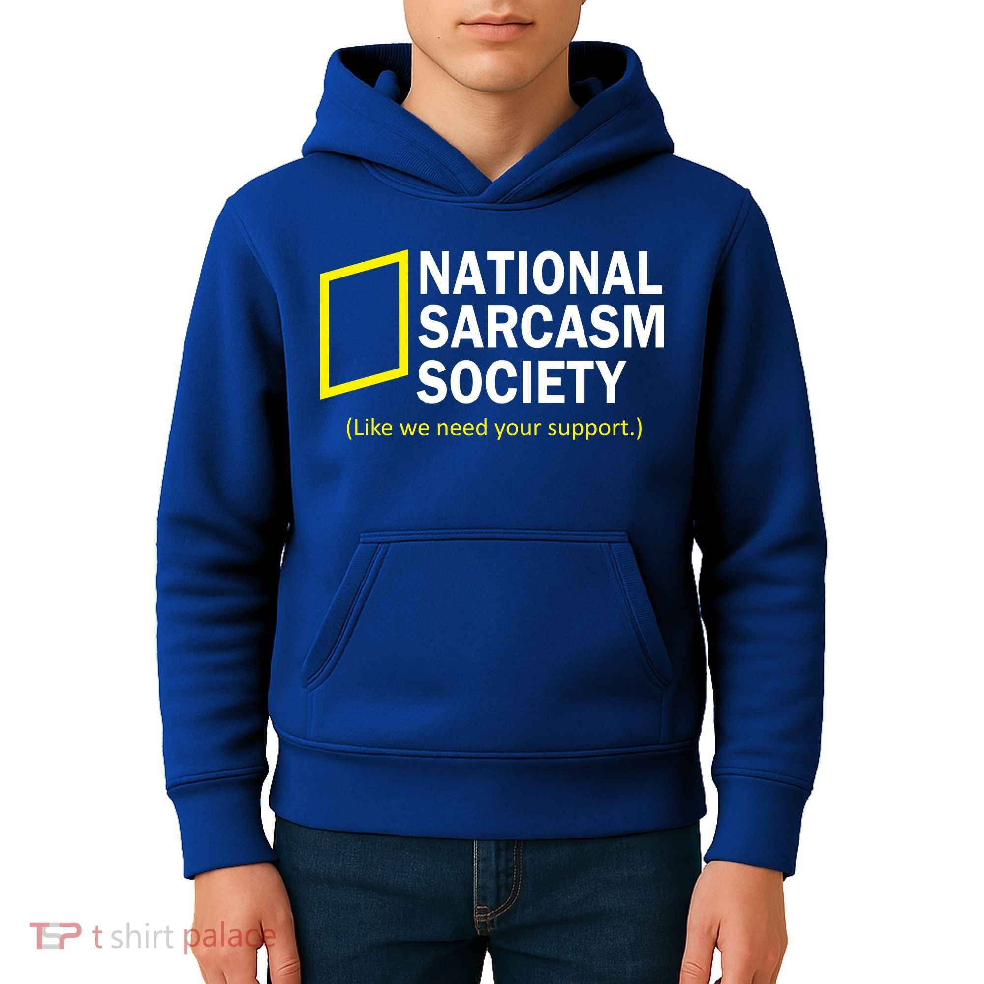 National Sarcasm Society Kids Hoodie