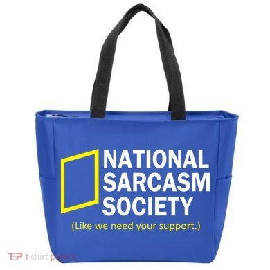 National Sarcasm Society Tote Bag