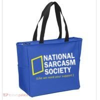 National Sarcasm Society Tote Bag thumb 2