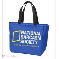 National Sarcasm Society Tote Bag thumb 3