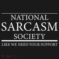 National Sarcasm Society Like We Need Your Support Pajama Set thumb 2