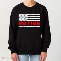 Native American Flag Women's Sweatshirt thumb 0