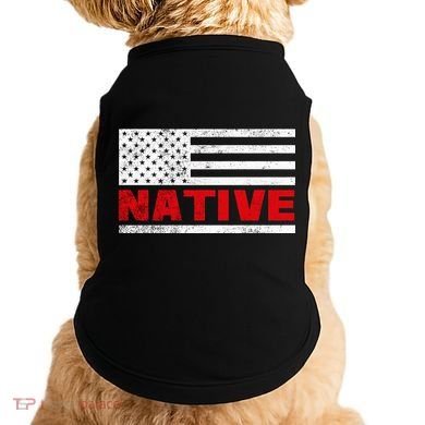Native American Flag Doggie Tank