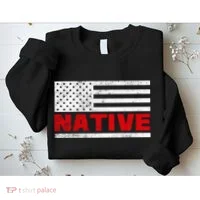 Native American Flag Sweatshirt thumb 2