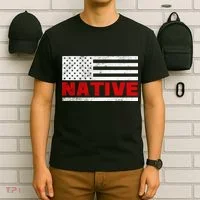 Native American Flag T-Shirt thumb 6