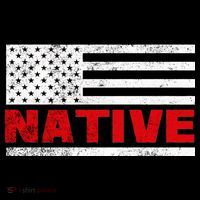 Native American Flag Button thumb 1
