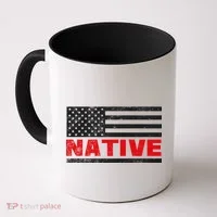 Native American Flag Coffee Mug thumb 0