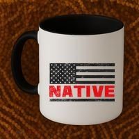 Native American Flag Coffee Mug thumb 2