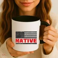 Native American Flag Coffee Mug thumb 3