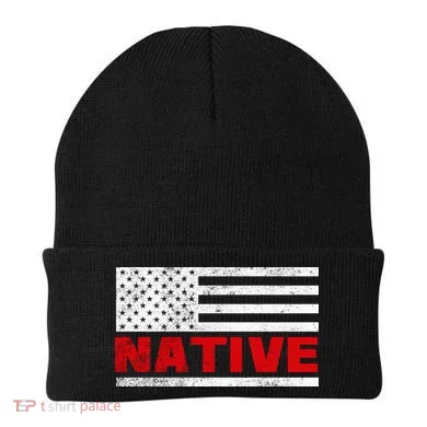 Native American Flag Beanie