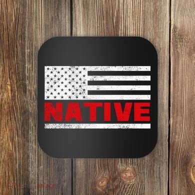 Native American Flag Coaster