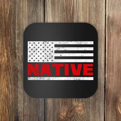 Native American Flag Coaster