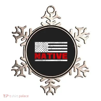 Native American Flag Ornament