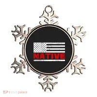 Native American Flag Ornament thumb 0