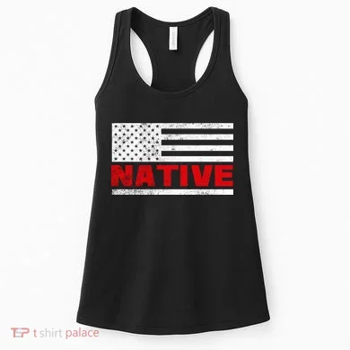 Native American Flag Women's Tank Top