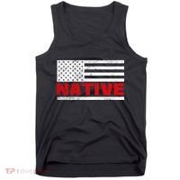 Native American Flag Tank Top thumb 0