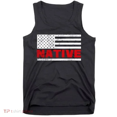 Native American Flag Tank Top