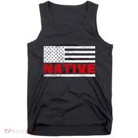 Native American Flag Tank Top thumb 0
