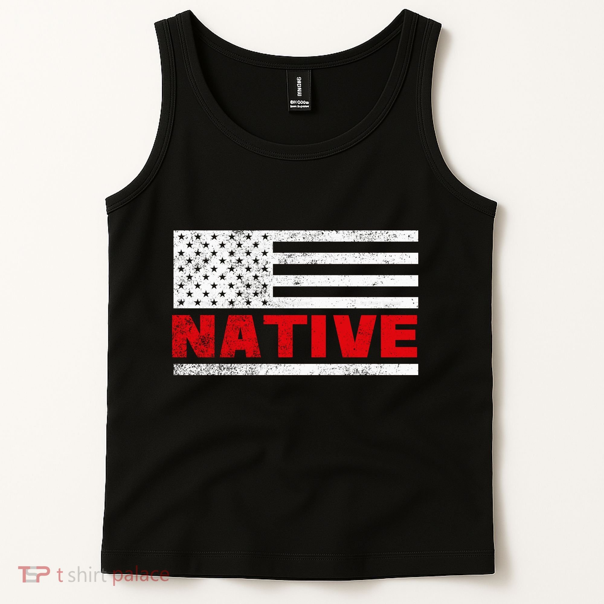 Native American Flag Tank Top