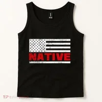 Native American Flag Tank Top thumb 2