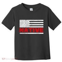 Native American Flag Toddler T-Shirt thumb 0
