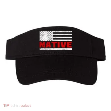 Native American Flag Visor